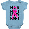 her fight is my fight Baby Bodysuit