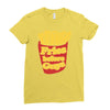 fries before guys Ladies Fitted T-Shirt