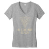 all i care about is pizza Women's V-Neck T-Shirt