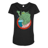 cthulhu Maternity Scoop Neck T-shirt