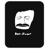 bon iver face Mousepad