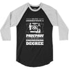 Never Underestimate A Pawpaw With An Engineer Degree 3/4 Sleeve Shirt
