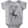 christmas deer Baby Bodysuit