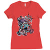 summer cthulhu Ladies Fitted T-Shirt
