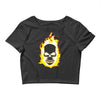 burning man Crop Top