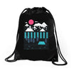camp line Drawstring Bags