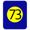 73 the perfect number t shirt the big bang theory cool funny Mousepad