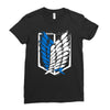 wings of freedom Ladies Fitted T-Shirt