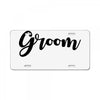 groom License Plate