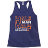 half man , half komodo dragon Racerback Tank