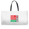 bat safety Weekender Totes