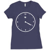 420 clock face stoner humour weed cannabis pot four twenty Ladies Fitted T-Shirt