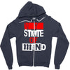 ny state of mind Zipper Hoodie