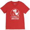 if history repeats i'm getting a dinosaur V-Neck Tee