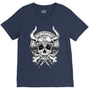 skull viking V-Neck Tee