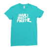 popular han shot first Ladies Fitted T-Shirt