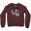 lion mouth hands Crewneck Sweatshirt