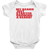 beard jus started Baby Onesie