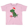 christmas dinosaur Toddler T-shirt