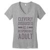 cleverly disguised Women's V-Neck T-Shirt
