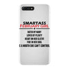 Smartass February Girl iPhone 7 Plus Case