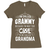 I Am Called Grammy... Ladies Fitted T-Shirt