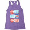 Women's March Stand Unite Fight Racerback Tank