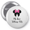 My 1st Disney Trip Pin-back button