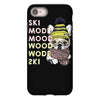 ski mood french bulldog iPhone 8