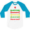 i'm not just a black girl 3/4 Sleeve Shirt