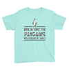 one by one penguins stealing Youth Tee