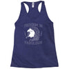 freedom is fabulous Racerback Tank