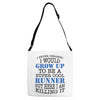 i never dreamed i would grow up to be a super cool runner but here i a Adjustable Strap Totes