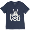 rock you V-Neck Tee
