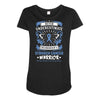 Never Underestimate the Strength of a Stomach Cancer Warrior Maternity Scoop Neck T-shirt