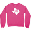 home texas outline Crewneck Sweatshirt