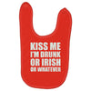 kiss me Baby Bibs