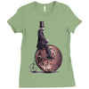 penny farthing Ladies Fitted T-Shirt