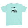 i iz on your shirt funny lolcat geek nerd tee cat Youth Tee