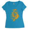 carps Women's Triblend Scoop T-shirt