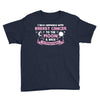 I Love Someone with Breast Cancer to The Moon and Back to Infinity Youth Tee