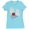 kittens Ladies Fitted T-Shirt