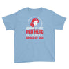 american by birth redhead by the grace of god Youth Tee