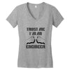 i'm an engineer Women's V-Neck T-Shirt