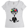monkey Women's Triblend Scoop T-shirt