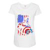 i'm the captain in the war Maternity Scoop Neck T-shirt