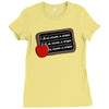 i will not become a stripper Ladies Fitted T-Shirt