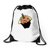 trump's brain Drawstring Bags