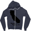 Whale's Vagina CA Zipper Hoodie