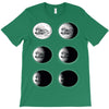 the phases of the moon of laika dog T-Shirt